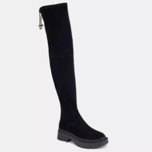 Brand new COACH Suede Thigh-High Jolie Boot